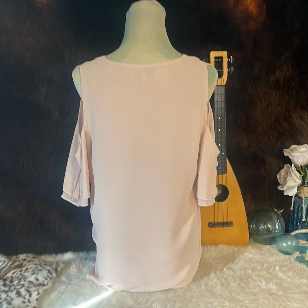 Naked Zebra cold shoulder top M (4550) - Picture 7 of 9